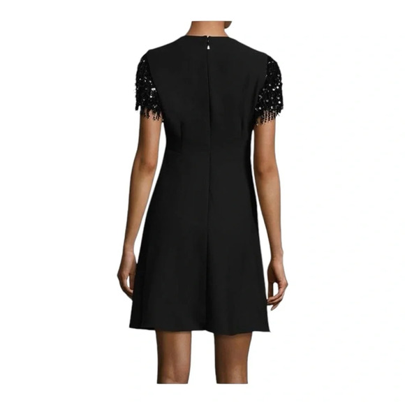 Kate Spade New York Black Sequin Fringe Swing Dress NWT - Picture 4 of 7